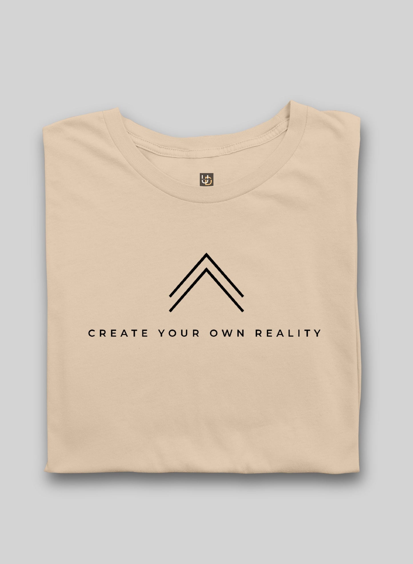 CREATE YOUR OWN SHORT SLEEVE T-SHIRT - BEIGE