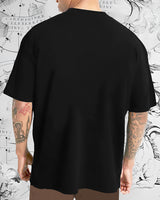 NEVER GIVE UP SHORT SLEEVE T-SHIRT - BLACK