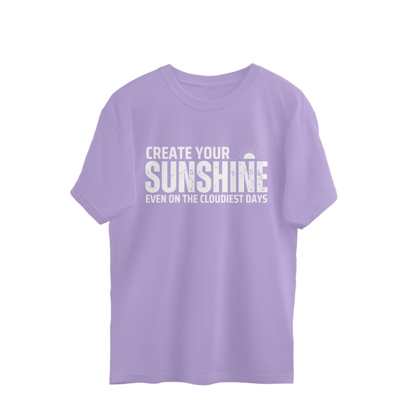 SUNSHINE SHORT SLEEVE T-SHIRT - PURPLE