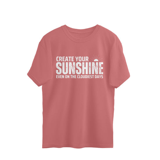 SUNSHINE SHORT SLEEVE T-SHIRT - PEACH